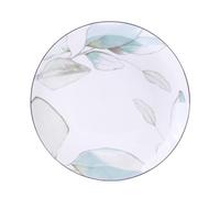 RKVXCJHDR Plates for Kitchen Simple Gold Edge Bone China Ceramic Dinner Plate Household Dishes Tableware Dinner Plate Plate for Eating