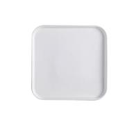 RKVXCJHDR Plates for Kitchen Square Dinner Plate Solid Color Ceramic Tableware Home Western Dinner Plate for Steak, Pasta, Pizza,Fruit Salad Plate Plate for Eating(E,8 inch)