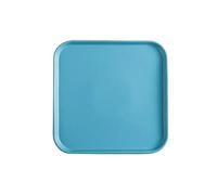 RKVXCJHDR Plates for Kitchen Square Dinner Plate Solid Color Ceramic Tableware Home Western Dinner Plate for Steak, Pasta, Pizza,Fruit Salad Plate Plate for Eating(C,6 inch)