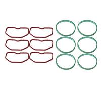 RKX Upper & Lower Intake Manifold Gaskets Set of 12 Compatible with Audi 3.0T B8 S4 SQ5 A6