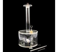 RKXKJ Coulomb'S Law Demonstrator, Physics Teaching Tool, Fully Transparent Structure, for Physics Experiment Classroom Teaching Aids, Laws Of Interaction Between Charges