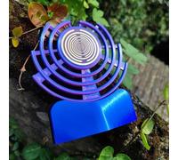 RKXKJ Multi Wave Oscillator Tesla Coil, 12/24 Laps Tesla MWO Polarizing Disc, Qi Field Generator, for Meditation, Spiritual Display, Taoist Culture