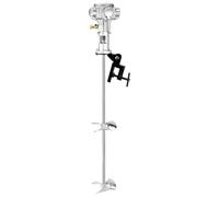 RKXKJ Stainless Steel Pneumatic Bracket Mixer, 5 Gallon Tank Barrel Clip Bracket Air Agitator, Automatic Stirring Machine, Paint Mix Tool for Industrial Barrel Ink Coating