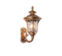 RKYRRKI Antique Bronze Outdoor Wall Lamp IP54 Waterproof Wall Lights Retro E27 Wall Lamps Garden Pathway, Community Balcony, Villa Outdoor LED Wall Sconces
