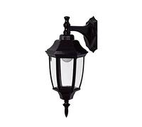 RKYRRKI Black PC Outdoor Wall Lamp European Style Courtyard Wall Sconce Retro Acrylic Lamp E27 Outdoor Lamps And Lanterns Corridor Lighting Hanging Wall Lights