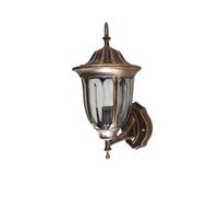 RKYRRKI Bronze E27 Outdoor Wall Light IP65 Waterproof Die-casting Aluminium Thickened Super Bright Wall Lamp With Glass Shade For Balcony Gate Aisle Villa Community Garden Wall Sconces