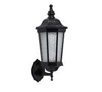 RKYRRKI European Square Outdoor IP65 Waterproof Wall Mounted Lamp E27 Wall Sconces with Glass Shade Suitable for Garden Porches Balcony Villa Courtyard Wall Lights