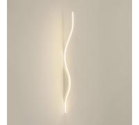 RKYRRKI Linear Wall Lamp LED Modern Elegant Wave Shape Design Indoor Lights Compatible with Bedside Bedroom Living Room Hallway Lighting Fixture,Chandelier