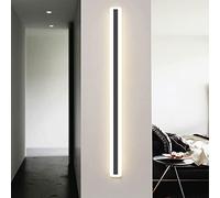 RKYRRKI Minimalist Creative Long Wall Lights Modern LED Background Wall Mounted Deco Lamp Living Room Bedside Aluminum Up and Down Wall Light Linear Ligting Sconce Home Sconces