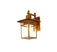 RKYRRKI Wall Lamp E27 Outdoor Wall Sconce, IP45 Waterproof Wall Light Fixture, LED Wall Mount Lighting Fixture, Vintage Industrial Wall Lantern With Clear Glass Shade For Entryway, Porch, Doorway