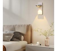 RKYRRKI Wall Lamps Lights Modern E14 Candle Copper Wall Mount Lighting Fixture for Living Room Bedroom Vanity Porch Decor Candle for Bedroom(B)