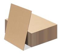 RLAVBL A3 Corrugated Cardboard Sheets 50 Pack for DIY, Packaging, Shipping, Mailing, Thick Brown Corrugated Pads Dividers, Large Kraft Board Art Craft Paper Sheet