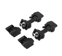 RLB-HILON Hood Latch Compatible with Jeep Wrangler TJ 1997 1998 1999 2000 2001 2002 2003 2004 2005 2006 Year, 1 Pair Hood latches with Bracket