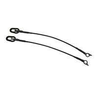 RLB-HILON Tailgate Cable Compatible with 1994-2002 Dodge Ram 1500 2500 3500, 55345124AB 55345125AB, Lift Gate Support Straps Pickup