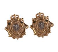 RLC ENAMEL CUFFLINKS, ROYAL LOGISTIC CORPS CUFFLINKS
