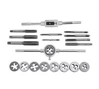 RLCJBMSUG Torque Wrench 12/20pcs Wrench Tap and Die Adjustable Screw-Thread Spanner Universal Key Set Hand Tools (Size : A) ()