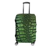 RLDOBOFE Alligator Skin Baggage Cover for Travel, Washable Suitcase Covers for Home, Dustproof Luggage Protector Skins with Zippers, Protector Anti Scratch, Luggage Covers, white, XL, Luggage Case