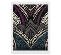 RLDOBOFE Art Deco Geometric Pattern Diamond Painting Kit for Adults Square 5D Diamond Art Kits for Beginners DIY Full Drill Diamonds Dots Painting Gem Arts Crafts Home Wall Decor Gift 12"x16"