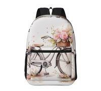 RLDOBOFE Backpack 17 In Travel Backpack for Men Women Casual Daypack Bicycle in the Rain Laptop Backpack Lightweight Double Shoulder Bag