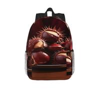 RLDOBOFE Backpack for Men Women Casual Daypack A Few Chestnuts Laptop Backpack 15 In Lightweight Travel Backpack for Work Hiking