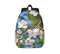 RLDOBOFE Backpack for Men Women Casual Daypack Cherry Japanese Cherry Blossom (2) Laptop Backpack 15 In Lightweight Travel Backpack for Work Hiking