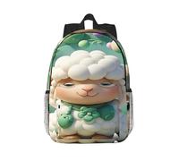 RLDOBOFE Backpack for Men Women Casual Daypack Cute Cartoon Sheep (2) Laptop Backpack 15 In Lightweight Travel Backpack for Work Hiking