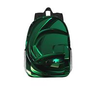 RLDOBOFE Backpack for Men Women Casual Daypack Green Sculpture Laptop Backpack 15 In Lightweight Travel Backpack for Work Hiking