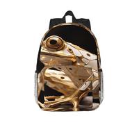 RLDOBOFE Backpack for Men Women Casual Daypack Heavy Industry Frog Laptop Backpack 15 In Lightweight Travel Backpack for Work Hiking