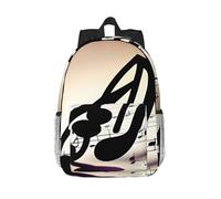 RLDOBOFE Backpack for Men Women Casual Daypack Music Note Patterns Laptop Backpack 15 In Lightweight Travel Backpack for Work Hiking