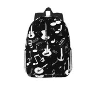 RLDOBOFE Backpack for Men Women Casual Daypack Music Symbols Love Laptop Backpack 15 In Lightweight Travel Backpack for Work Hiking