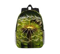 RLDOBOFE Backpack for Men Women Casual Daypack Photographing Dandelions Laptop Backpack 15 In Lightweight Travel Backpack for Work Hiking