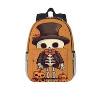 RLDOBOFE Backpack for Men Women Casual Daypack Quiet Skeleton Laptop Backpack 15 In Lightweight Travel Backpack for Work Hiking