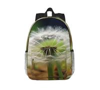 RLDOBOFE Backpack for Men Women Casual Daypack Sand Dandelion Laptop Backpack 15 In Lightweight Travel Backpack for Work Hiking