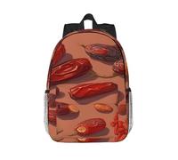 RLDOBOFE Backpack for Men Women Casual Daypack Some Dried Dates Laptop Backpack 15 In Lightweight Travel Backpack for Work Hiking