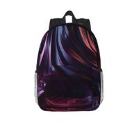 RLDOBOFE Backpack for Men Women Casual Daypack Wavy Texture Laptop Backpack 15 In Lightweight Travel Backpack for Work Hiking