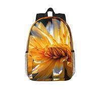 RLDOBOFE Backpack for Men Women Casual Daypack Wild Yellow Flower Laptop Backpack 15 In Lightweight Travel Backpack for Work Hiking