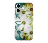 RLDOBOFE Compatible with iPhone 17 Different Flowers Case Soft Slim TPU Phone Cover Drop Protection Yellowing-Resistant Stylish Pattern Shockproof Phone Case for Women Men Girls iPhone 17