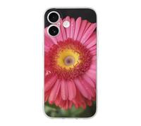 RLDOBOFE Compatible with iPhone 17 Flower Gerbera Case Soft Slim TPU Phone Cover Drop Protection Yellowing-Resistant Stylish Pattern Shockproof Phone Case for Women Men Girls iPhone 17