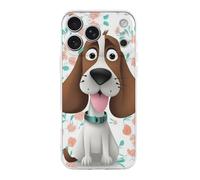 RLDOBOFE Compatible with iPhone 17 Funny Dog Case Soft Slim TPU Phone Cover Drop Protection Yellowing-Resistant Stylish Pattern Shockproof Phone Case for Women Men Girls iPhone 17 Pro Max Transparent