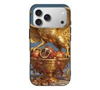 RLDOBOFE Compatible with iPhone 17 Golden Griffin Case Soft Slim TPU Phone Cover Drop Protection Yellowing-Resistant Stylish Pattern Shockproof Phone Case for Women Men Girls iPhone 17 Pro