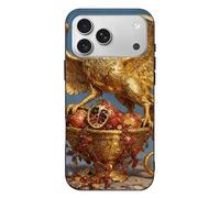 RLDOBOFE Compatible with iPhone 17 Golden Griffin Case Soft Slim TPU Phone Cover Drop Protection Yellowing-Resistant Stylish Pattern Shockproof Phone Case for Women Men Girls iPhone 17 Pro Max