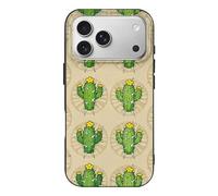 RLDOBOFE Compatible with iPhone 17 Green Cactus Spines Case Soft Slim TPU Phone Cover Drop Protection Yellowing-Resistant Stylish Pattern Shockproof Phone Case for Women Men Girls iPhone 17 Pro