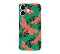 RLDOBOFE Compatible with iPhone 17 Moss Insect Wing Case Soft Slim TPU Phone Cover Drop Protection Yellowing-Resistant Stylish Pattern Shockproof Phone Case for Women Men Girls iPhone 17 Transparent