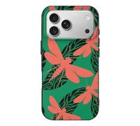 RLDOBOFE Compatible with iPhone 17 Moss Insect Wing Case Soft Slim TPU Phone Cover Drop Protection Yellowing-Resistant Stylish Pattern Shockproof Phone Case for Women Men Girls iPhone 17 Pro Black