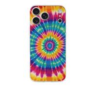 RLDOBOFE Compatible with iPhone 17 Tie Dye Pattern Case Soft Slim TPU Phone Cover Drop Protection Yellowing-Resistant Stylish Pattern Shockproof Phone Case for Women Men Girls iPhone 17 Pro Max