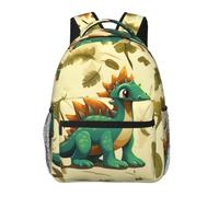 RLDOBOFE Cute Cartoon Dinosaurs Cute Backpack Waterproof Lightweight Casual Backpack One Size Daypack Travel Laptop Bag For Men Women