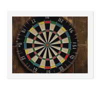 RLDOBOFE Dart Board Paint by Numbers Kit for Adults Beginners, Personalized Paint 30x40cm for DIY Crafts, Cute Painting for Office Wall Decor Gift, Home Activity, Anniversary