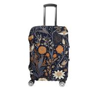 RLDOBOFE Decorated with Stars Baggage Cover for Travel, Washable Suitcase Covers for Home, Dustproof Luggage Protector Skins with Zippers, Protector Anti Scratch, Luggage Covers, white, M, Luggage