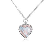 RLDOBOFE Glitter And Gold Cremation Jewelry for Ashes Heart Urn Necklaces Personalized Memorial Necklace Dog Cat Keepsake Pendant Custom Small Locket Ash Holder for Women Men