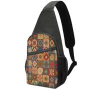 RLDOBOFE Group of Moroccan Geometric Sling Bag Crossbody Bags Chest Bag